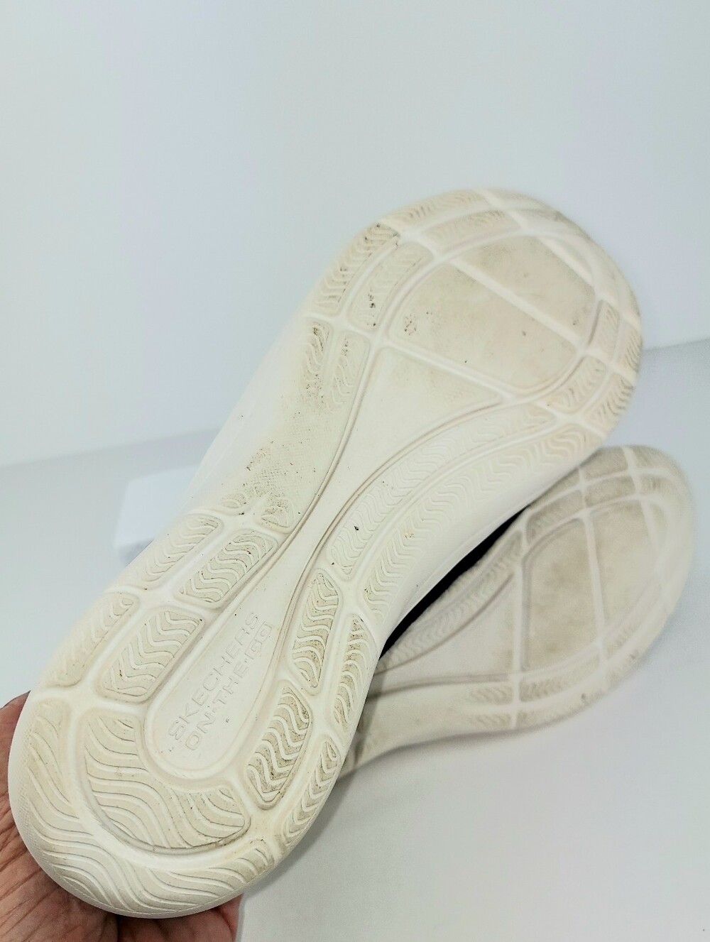 Skechers Slip-ins Hands Free Leilani Navy Lace Boat Shoe Sneakers 9 - Picture 13 of 14